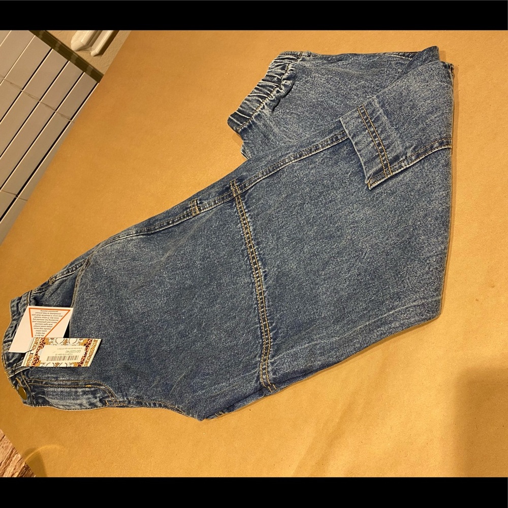 Denim joggers NWT